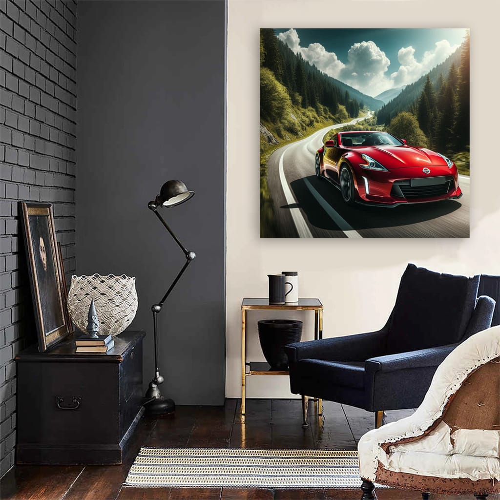 Nissan 370z Road Wall Art