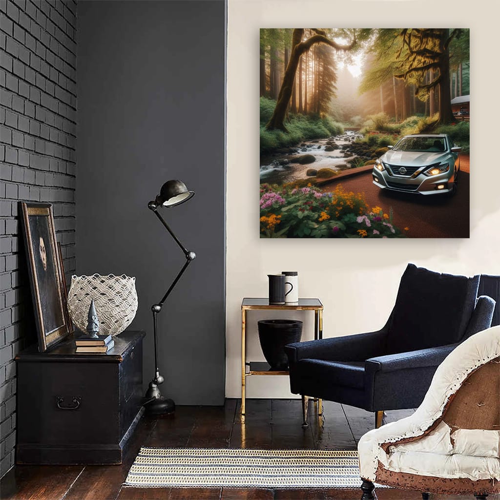 Nissan Altima in Nature - Elegance Meets Performance