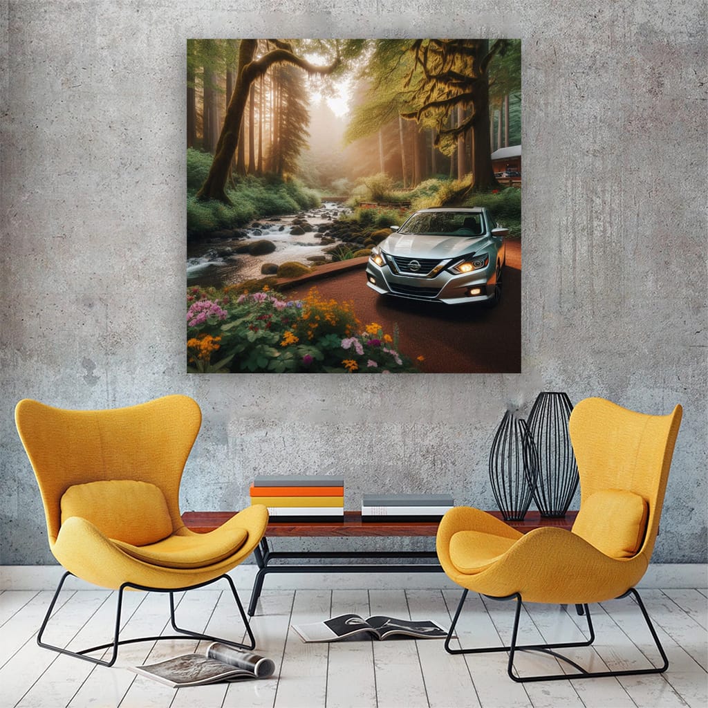 Nissan Altima in Nature - Elegance Meets Performance