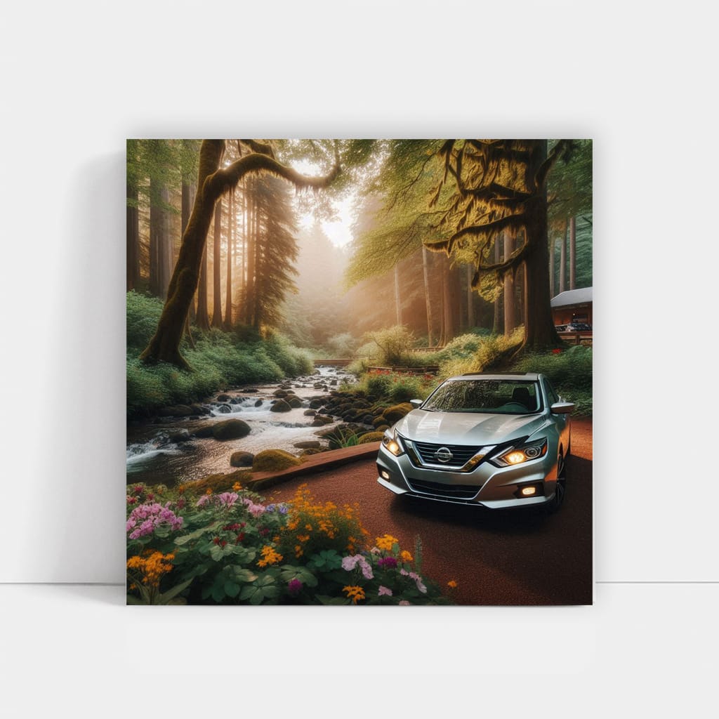 Nissan Altima in Nature - Elegance Meets Performance