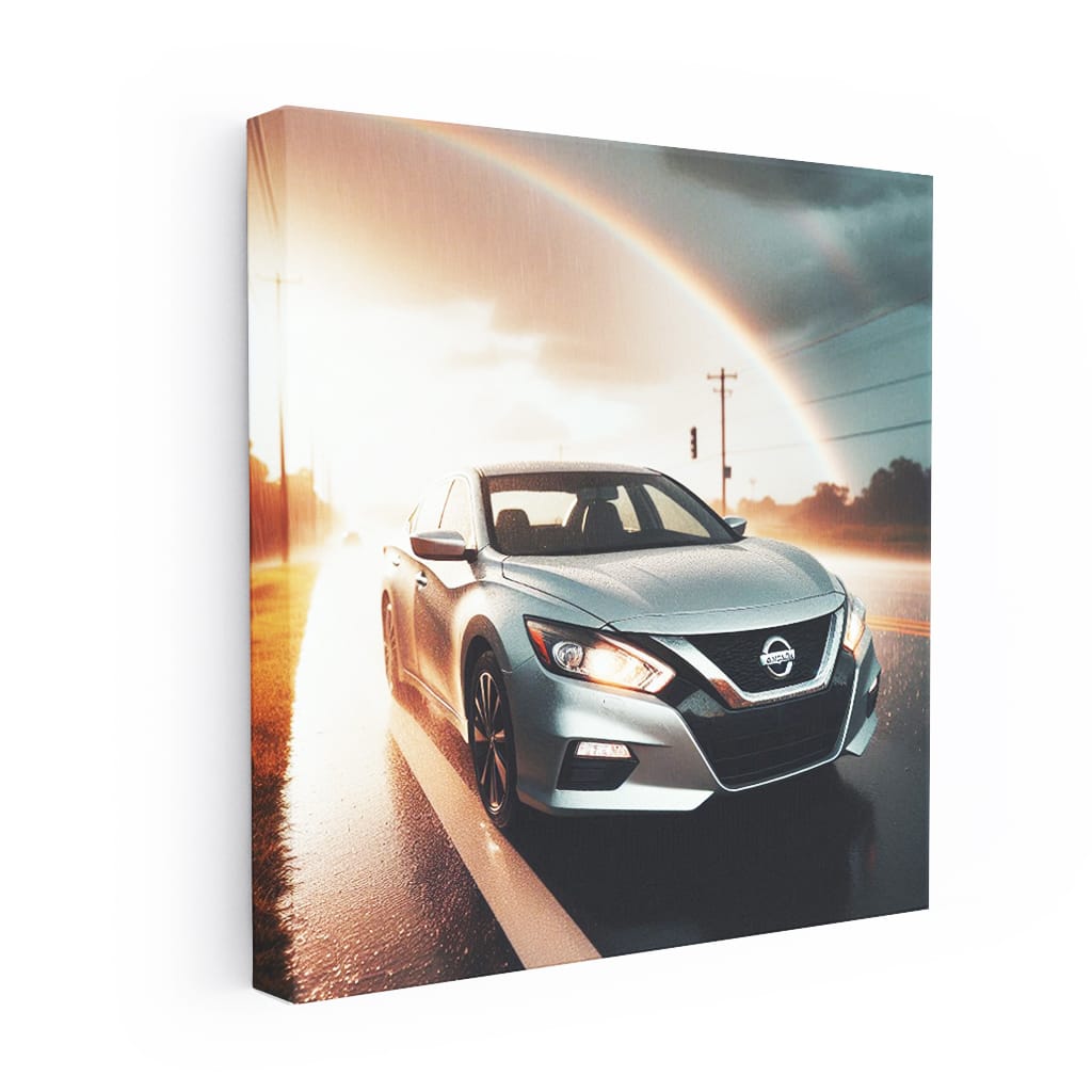 Nissan Altima Rainy Weath Wall Art