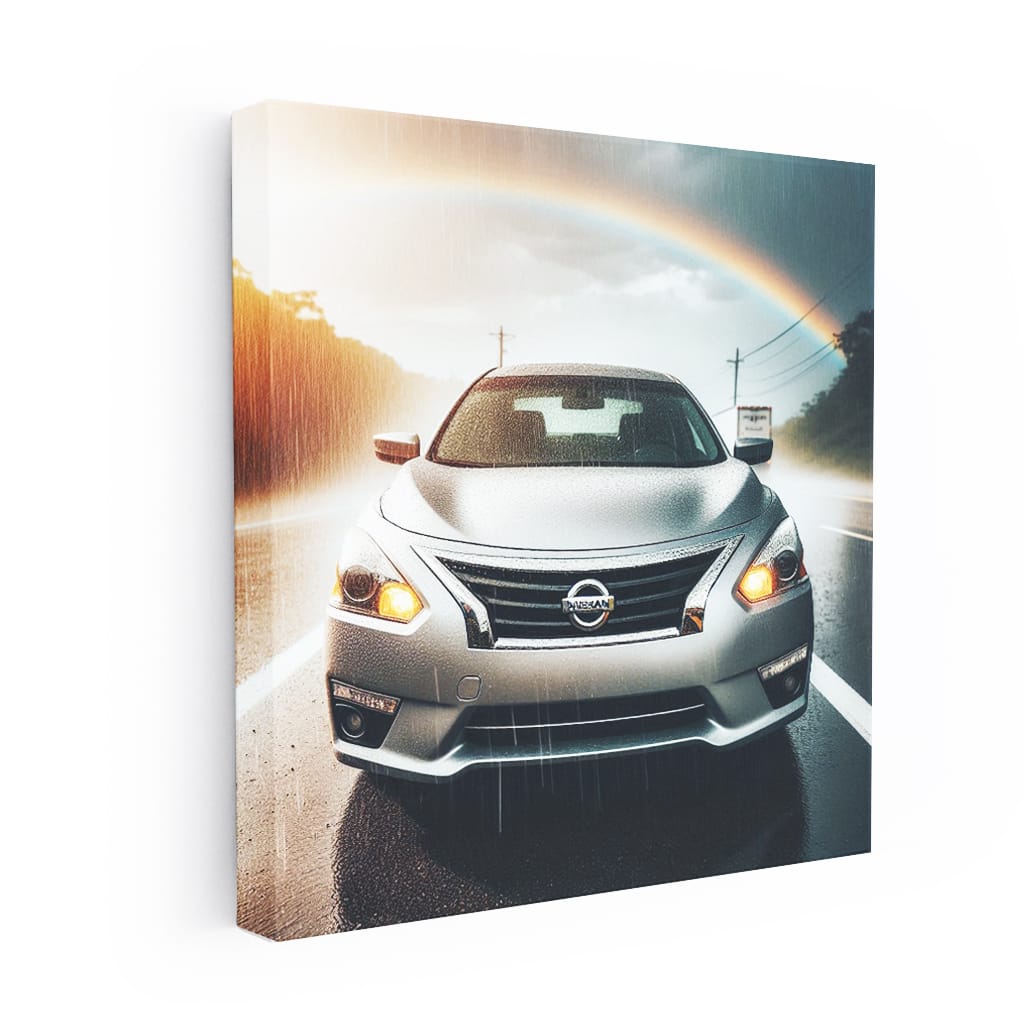 Nissan Altima Rainy Weather Wall Art