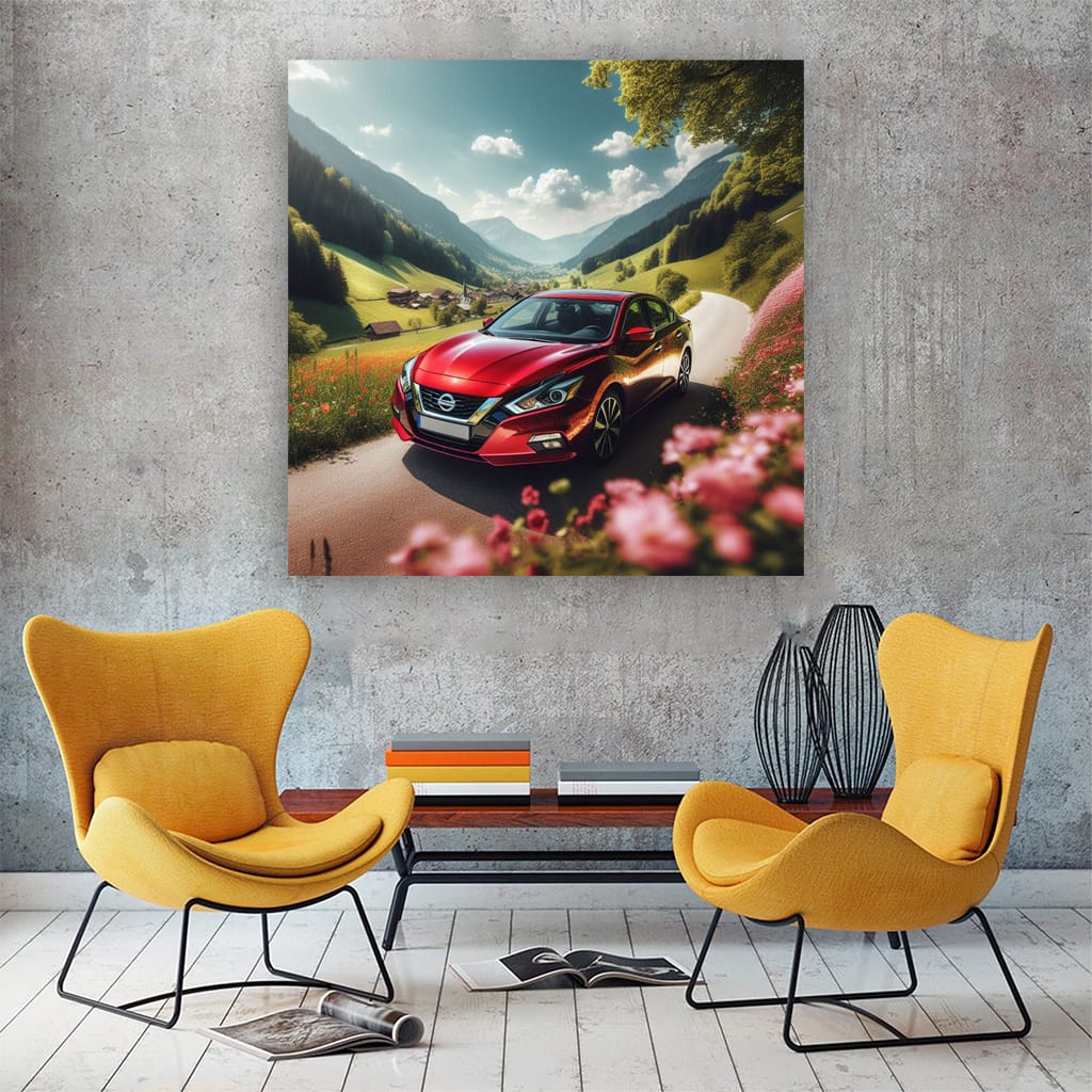 Nissan Altima Valley Wall Art