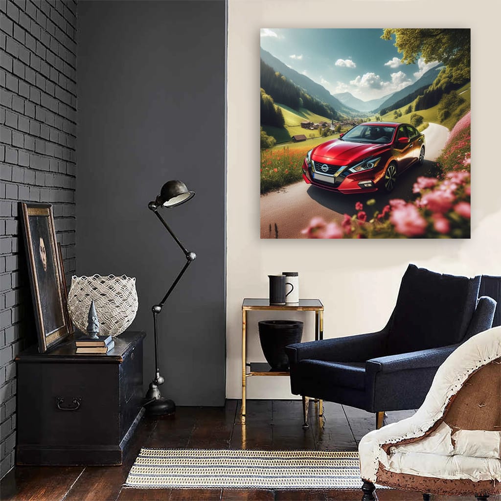 Nissan Altima Valley Wall Art