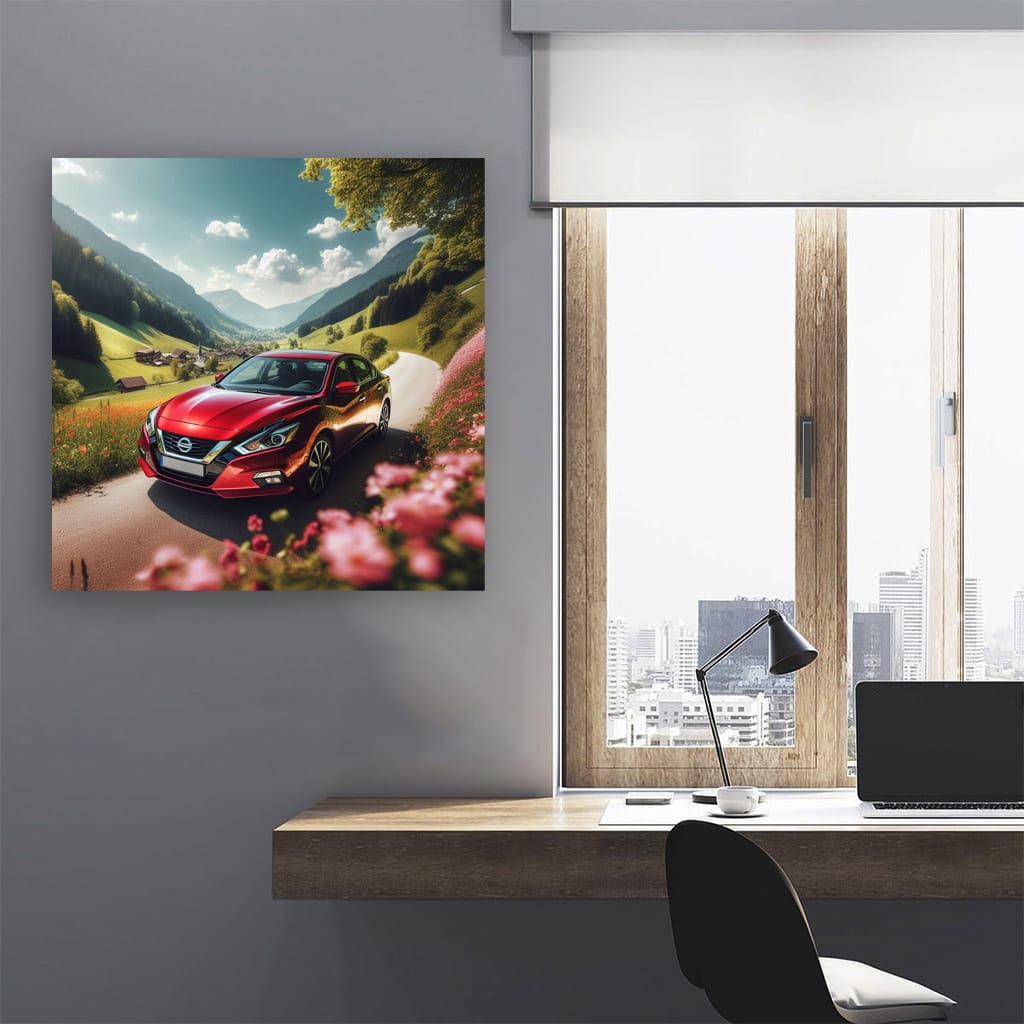 Nissan Altima Valley Wall Art