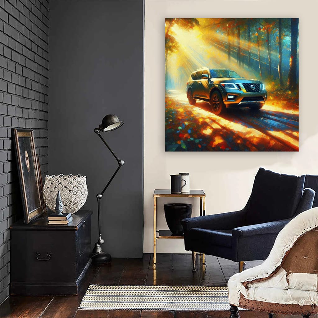 Nissan Armada in Impressionism - Bold and Adventurous