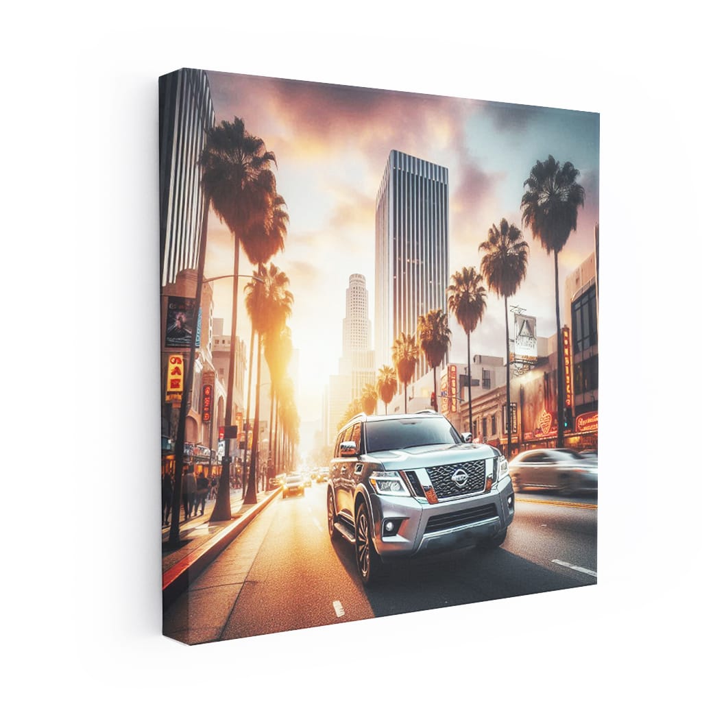 Nissan Armada Los Angel Wall Art