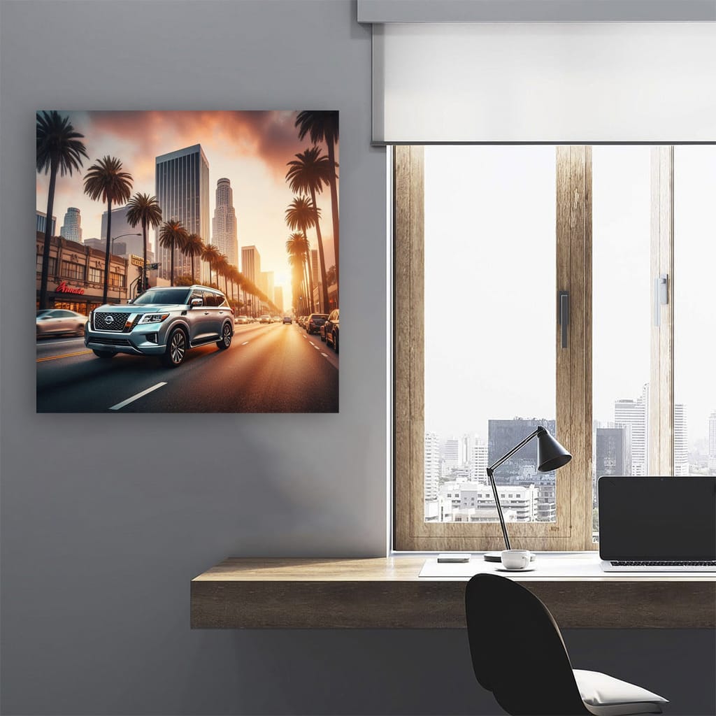 Nissan Armada Los Angeles Wall Art