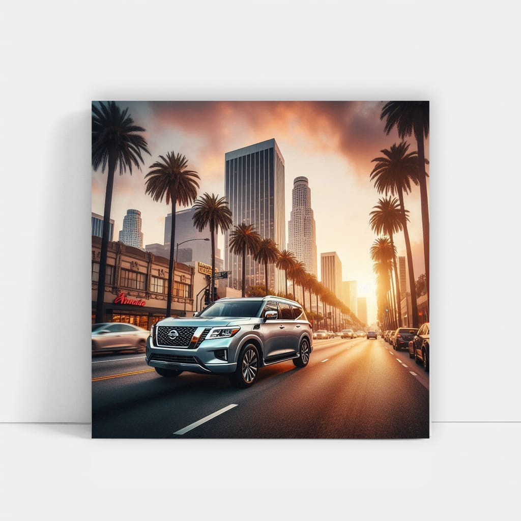 Nissan Armada Los Angeles Wall Art