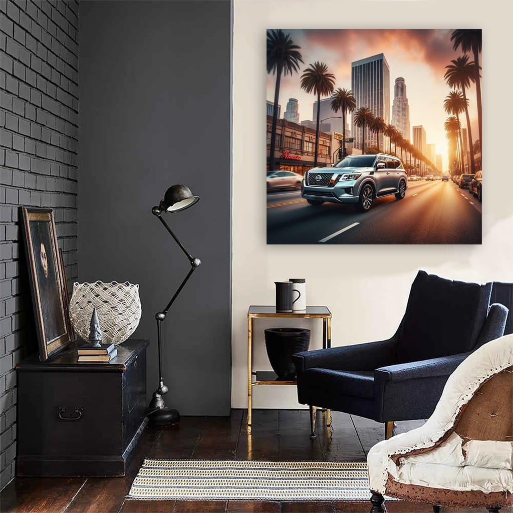 Nissan Armada Los Angeles Wall Art