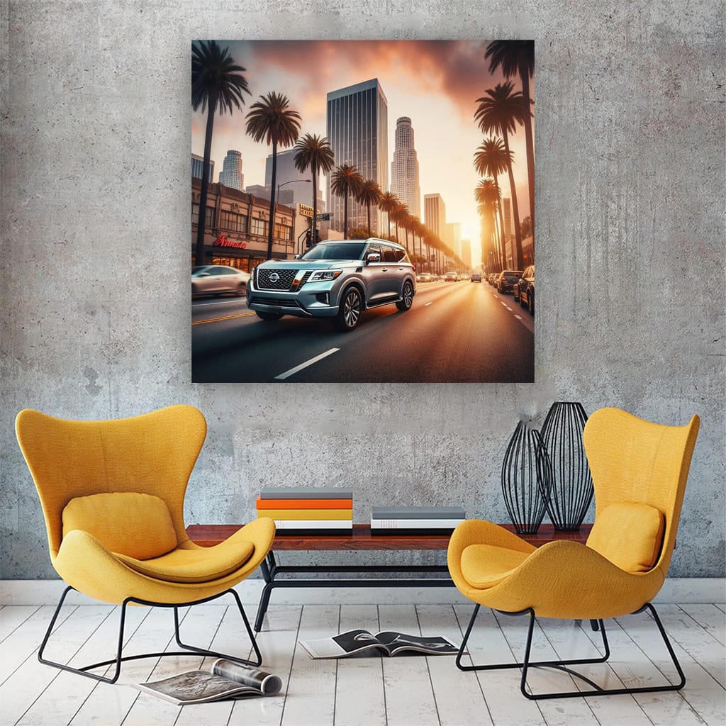 Nissan Armada Los Angeles Wall Art