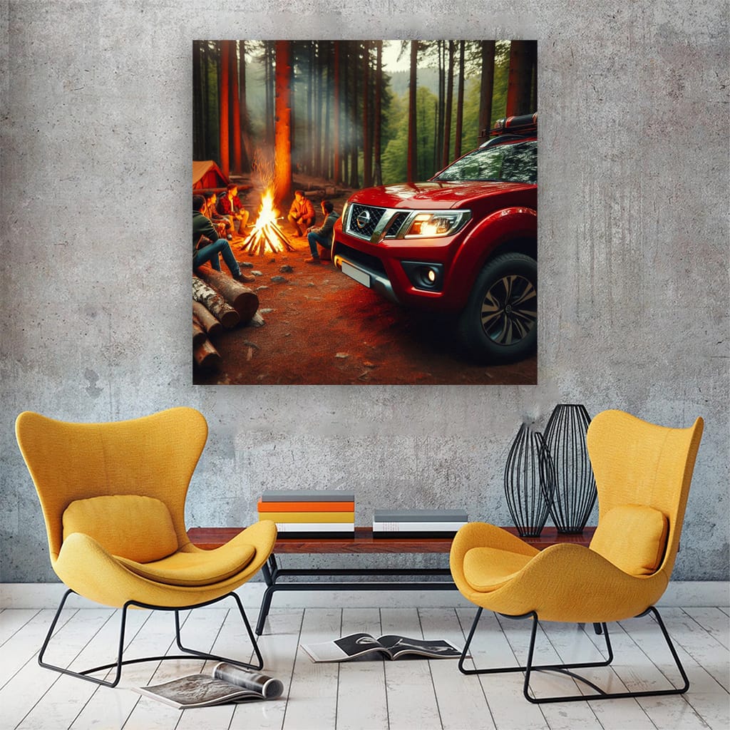 Nissan Frontier Fi Wall Art