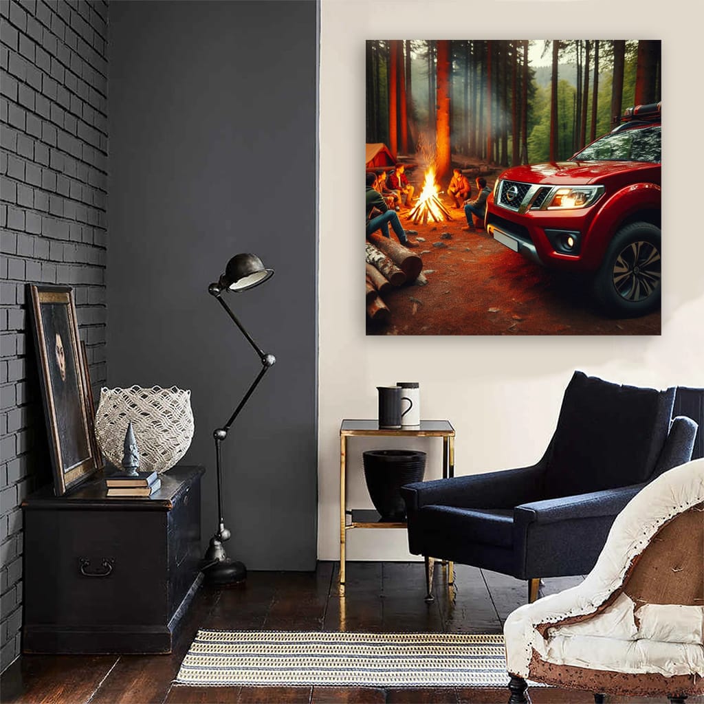 Nissan Frontier Fi Wall Art