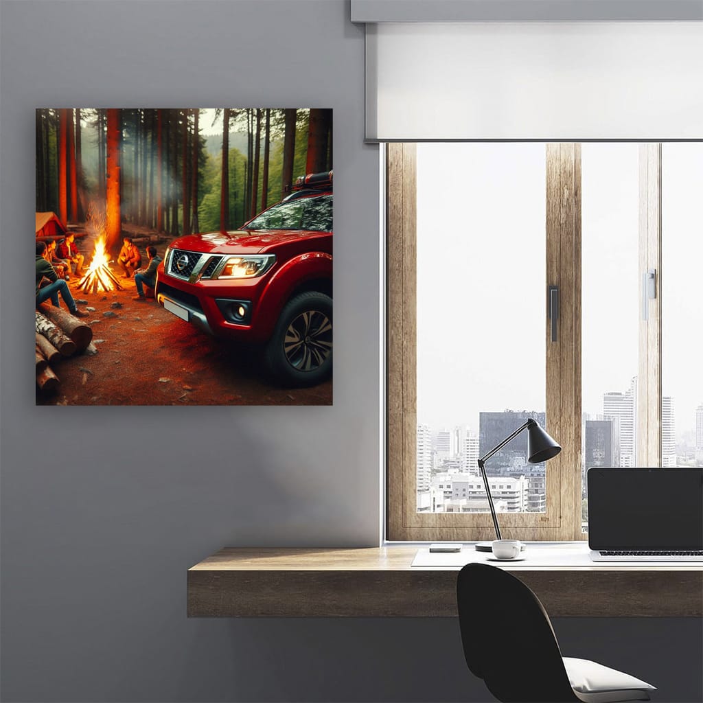 Nissan Frontier Fi Wall Art