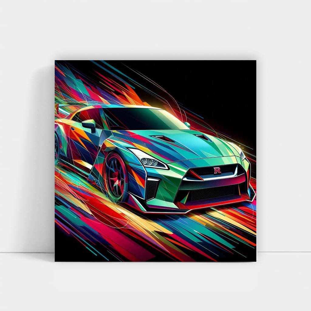 Nissan GT-R Abstract - Power Meets Precision