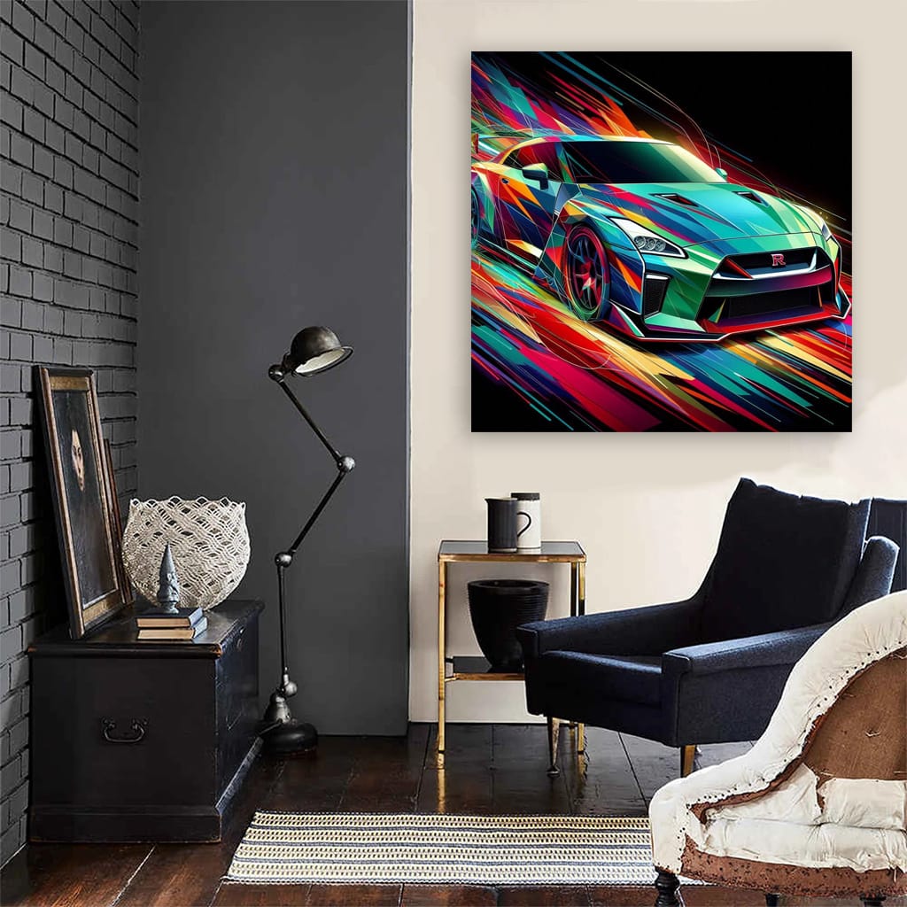 Nissan GT-R Abstract - Power Meets Precision