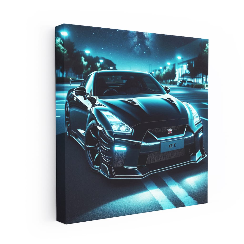 Nissan Gtr Night Wall Art