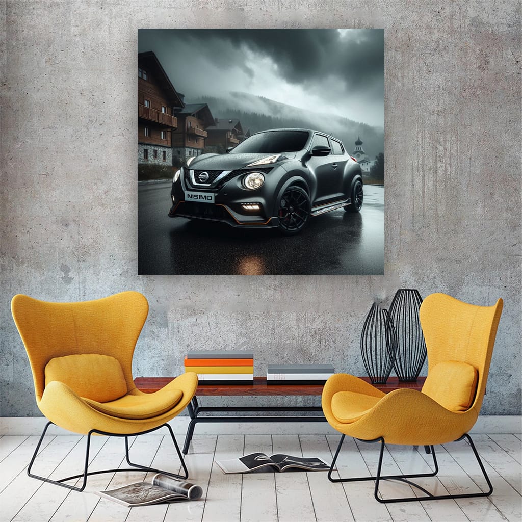 Nissan Juke Nismo Overcast Weath Wall Art