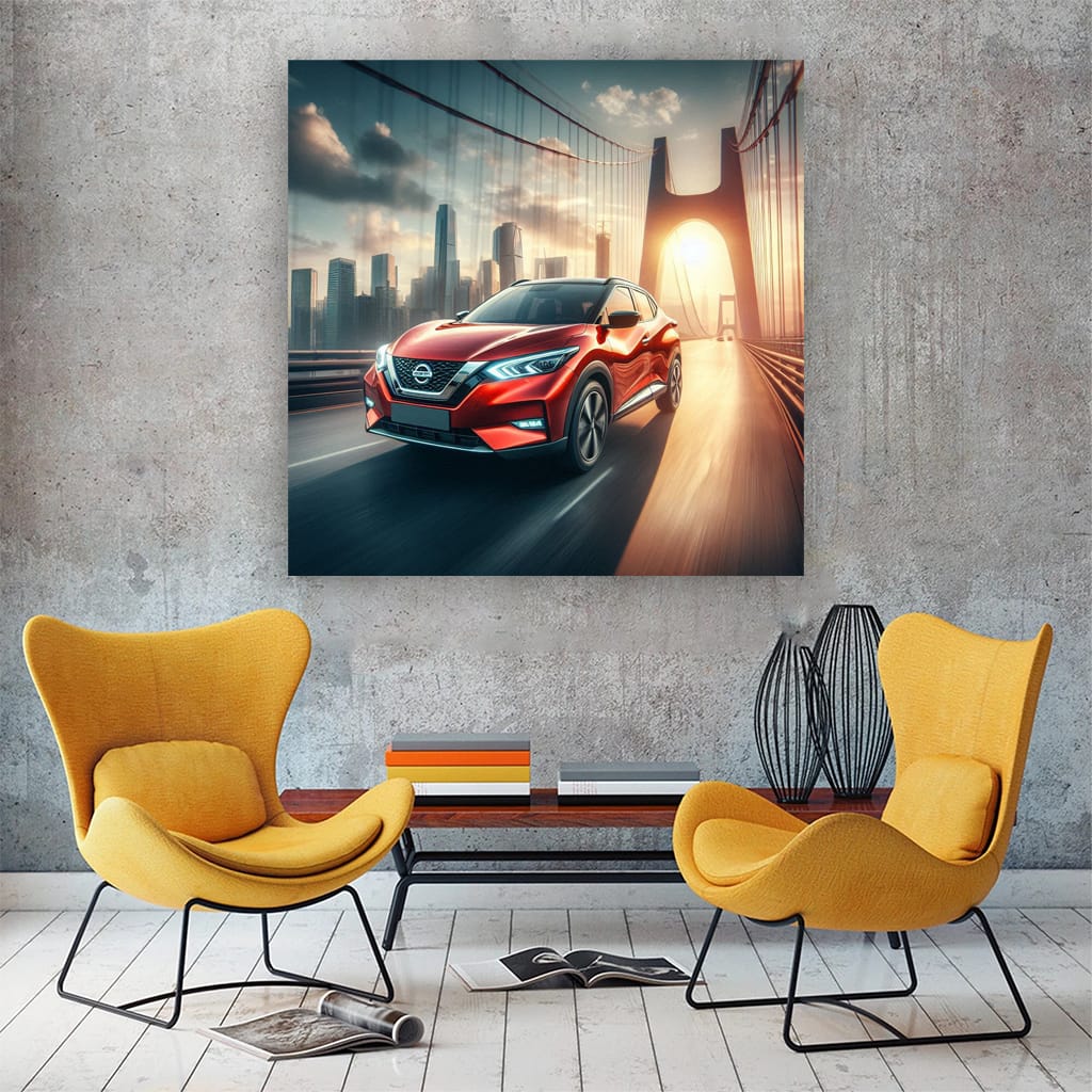 Nissan Kicks Brid Wall Art