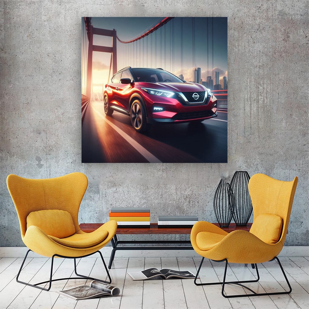 Nissan Kicks Bridge Wall Art