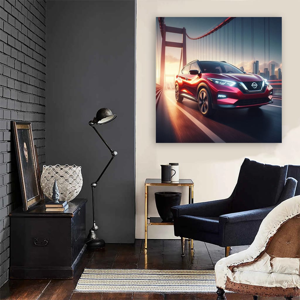 Nissan Kicks Bridge Wall Art