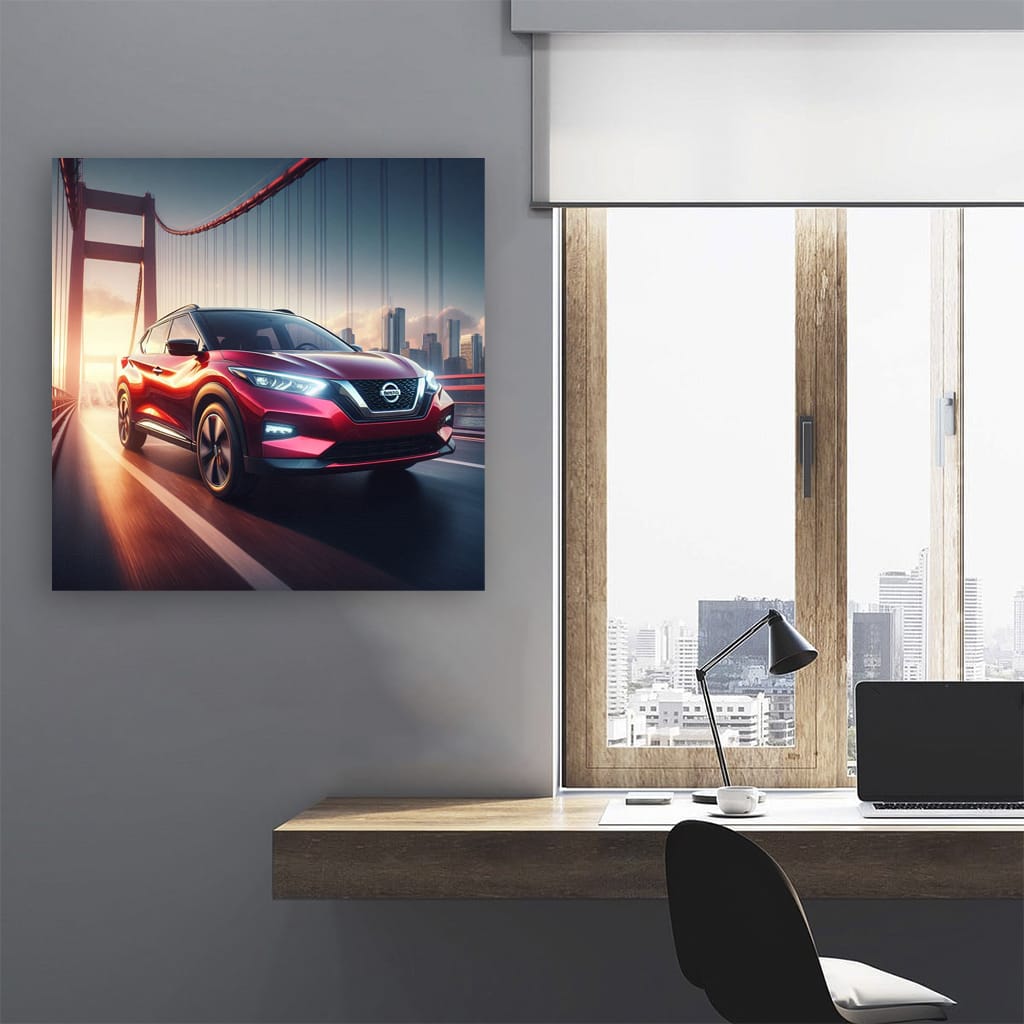 Nissan Kicks Bridge Wall Art