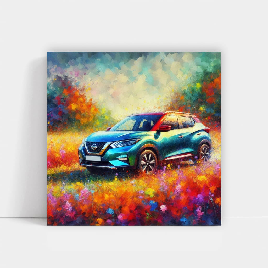 Nissan Kicks 2D Impressionism - Bold Design, Modern Spirit