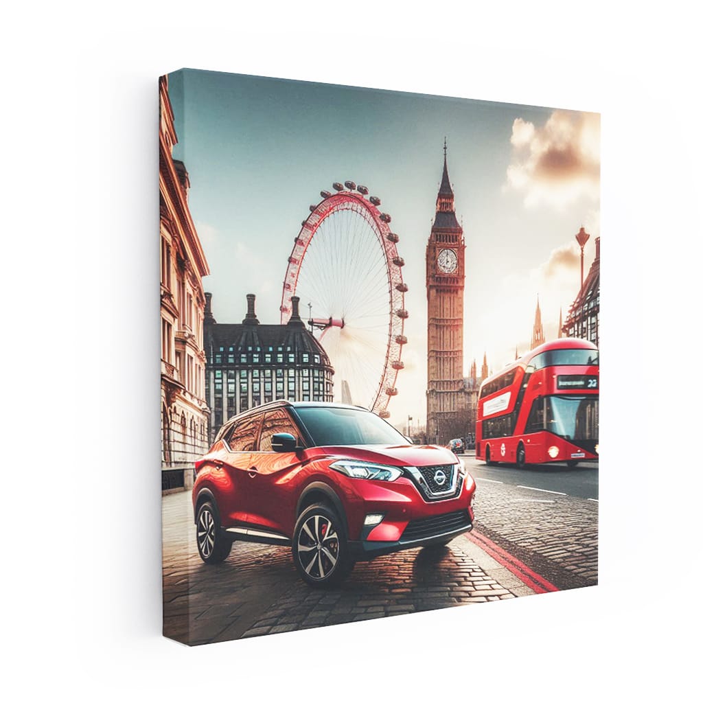 Nissan Kicks London Wall Art