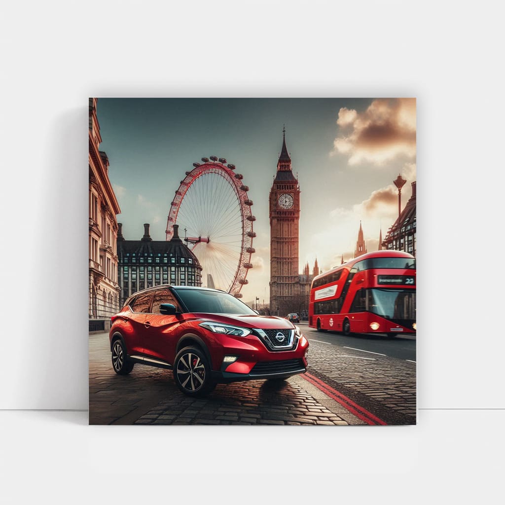 Nissan Kicks London Wall Art