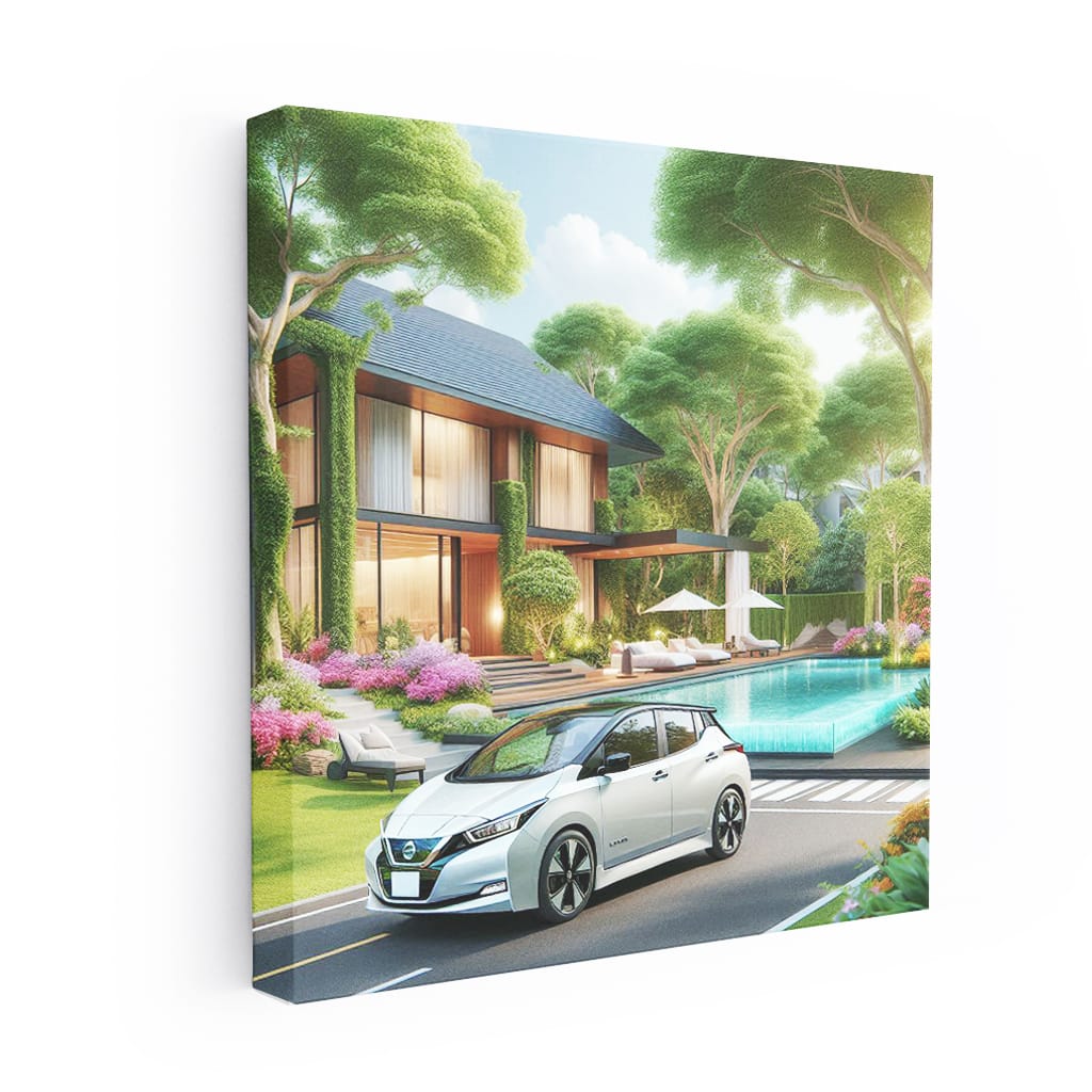 Nissan Leaf Luxu Wall Art