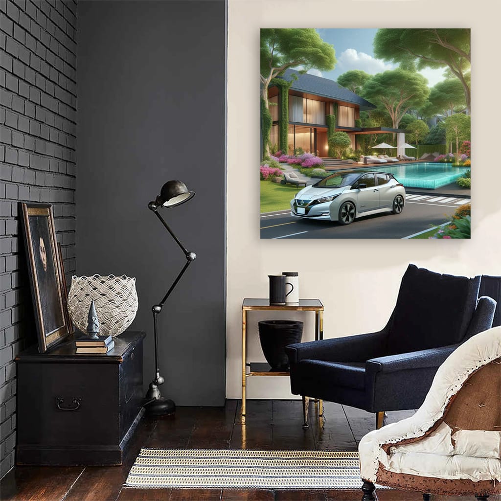 Nissan Leaf Luxu Wall Art