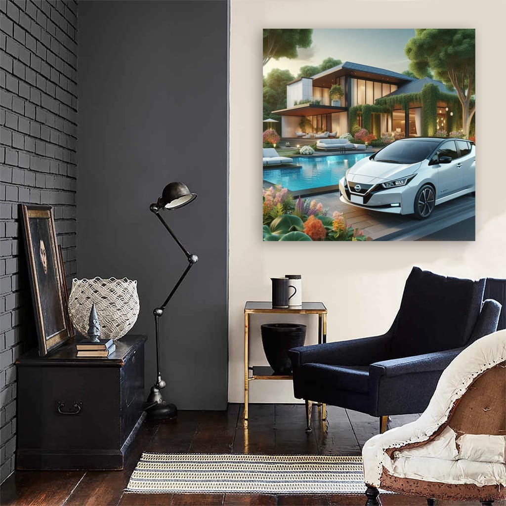 Nissan Leaf Luxury Li Wall Art