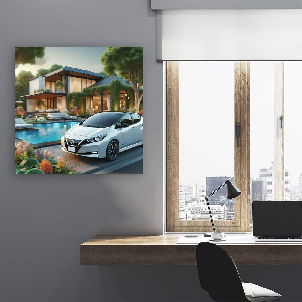 Nissan Leaf Luxury Li Wall Art