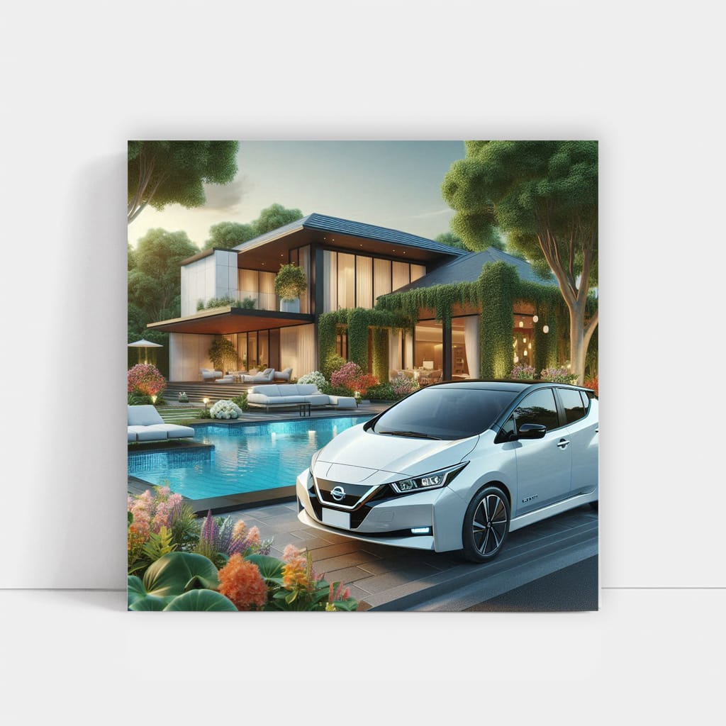 Nissan Leaf Luxury Li Wall Art