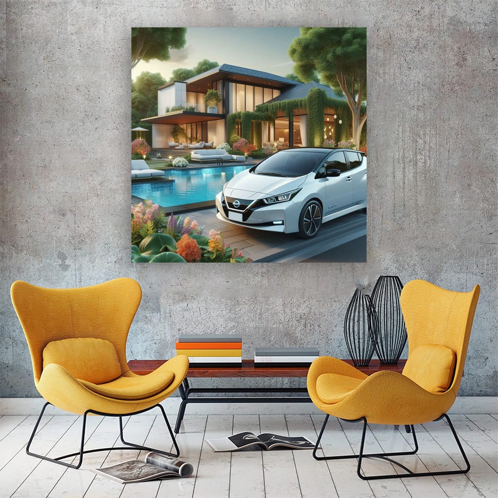 Nissan Leaf Luxury Li Wall Art