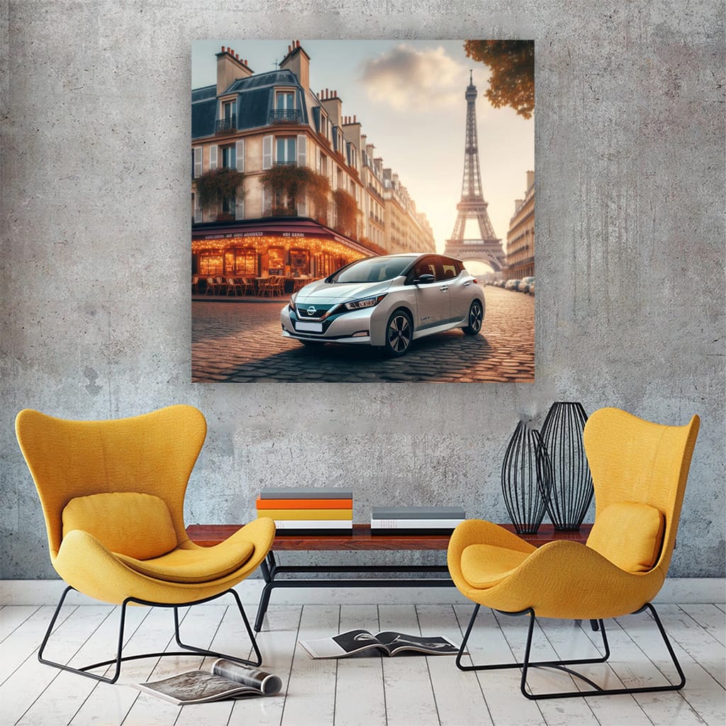 Nissan Leaf in Paris - Eco-Friendly Urban Ride