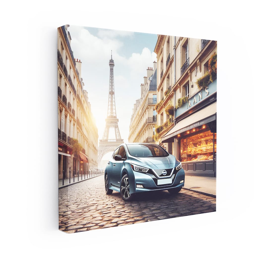 Nissan Leaf Paris Wall Art