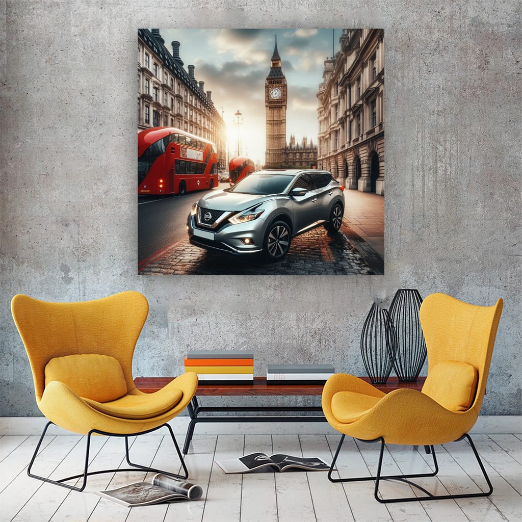 Nissan Murano London Wall Art