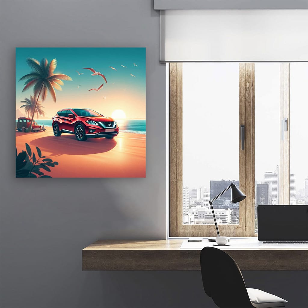 Nissan Murano On Bea Wall Art