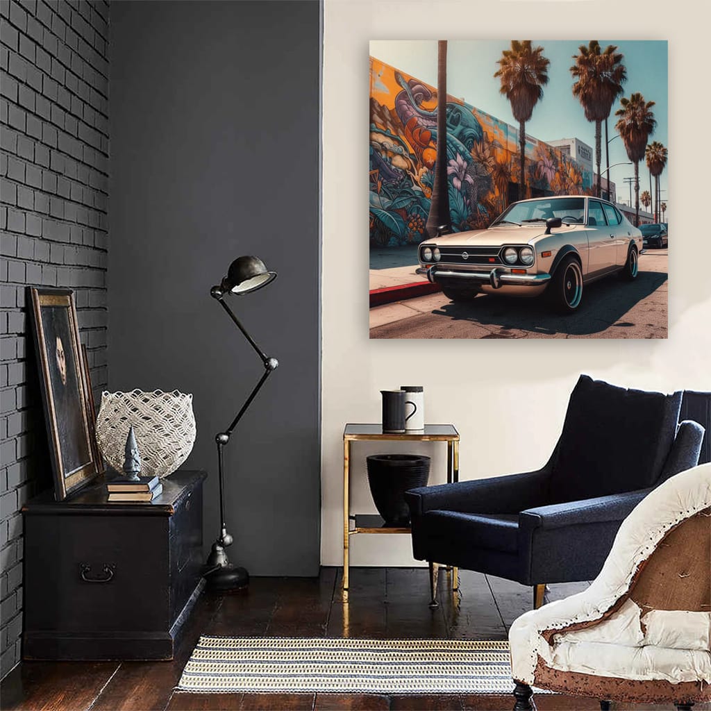 Vintage Nissan in Los Angeles - Retro Charm on Wheels