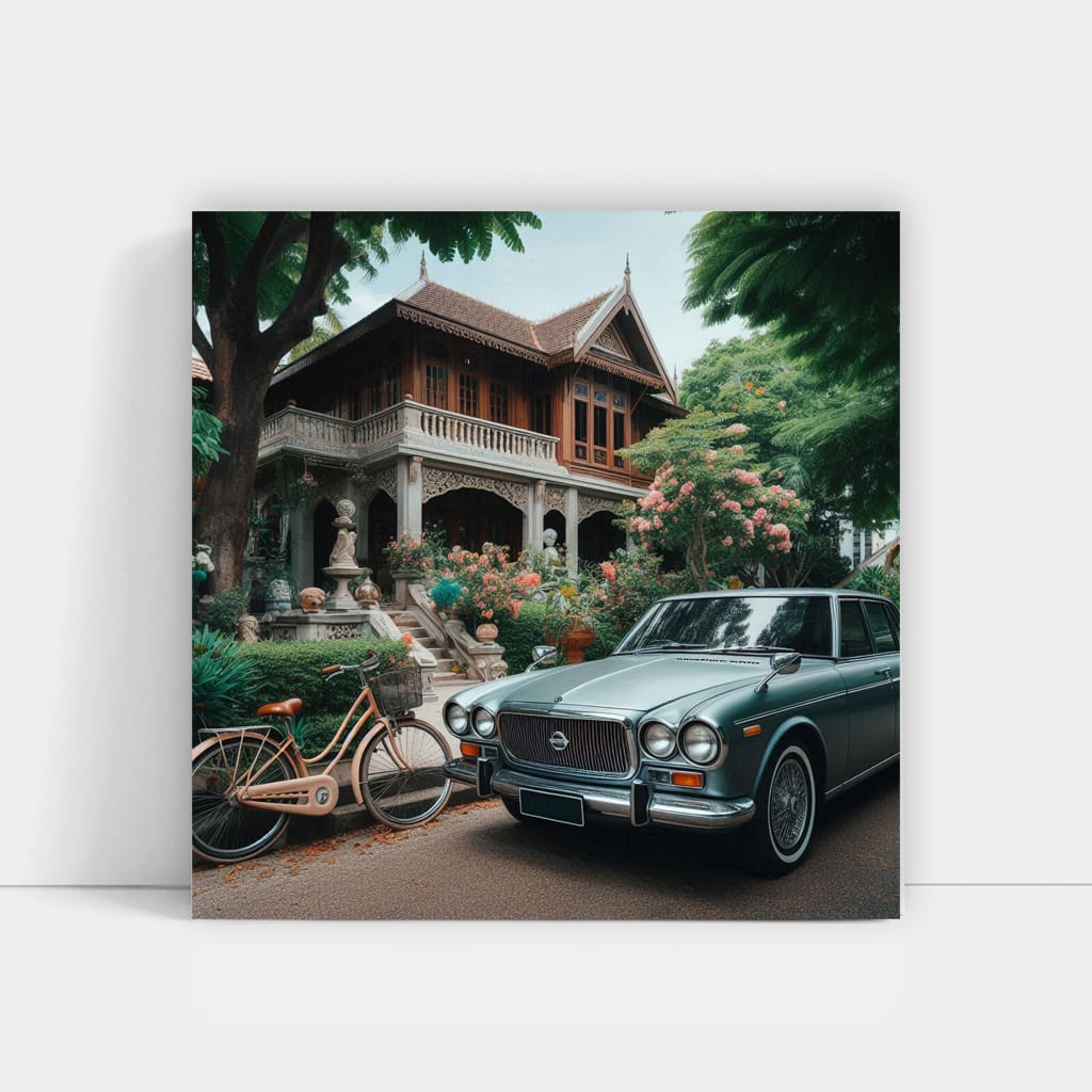 Nissan Old Retro Luxury Li Wall Art