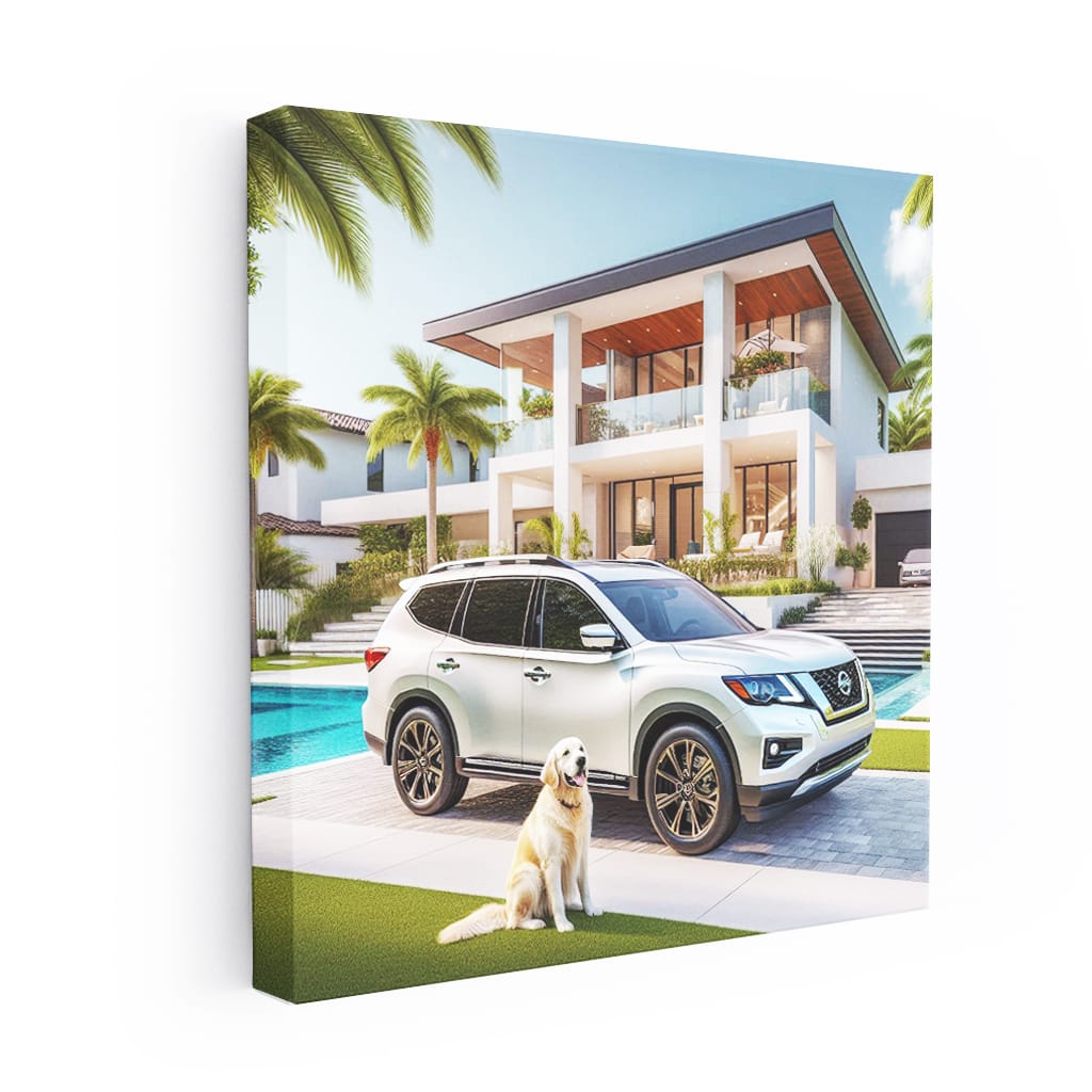 Nissan Pathfinder Luxury Li Wall Art