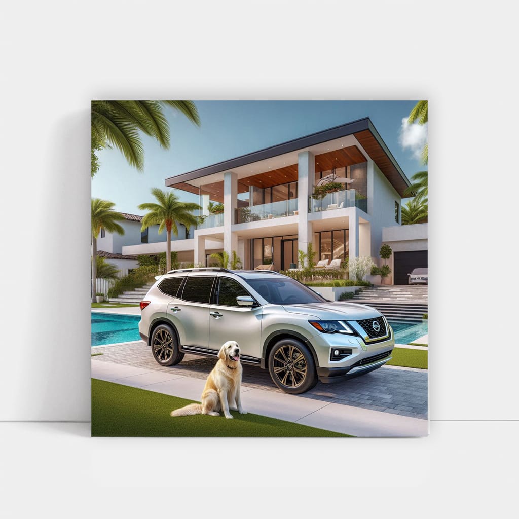 Nissan Pathfinder Luxury Li Wall Art