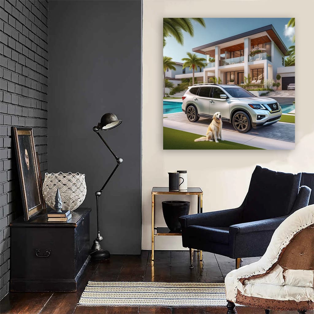 Nissan Pathfinder Luxury Li Wall Art