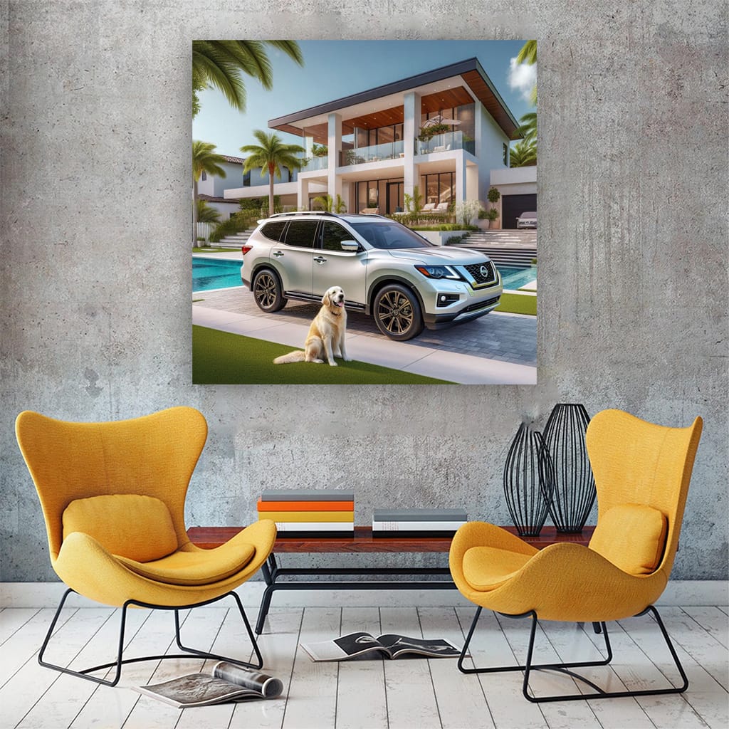 Nissan Pathfinder Luxury Li Wall Art