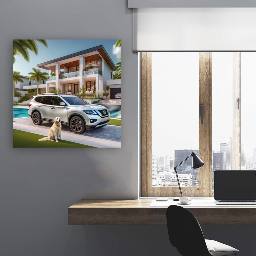 Nissan Pathfinder Luxury Li Wall Art