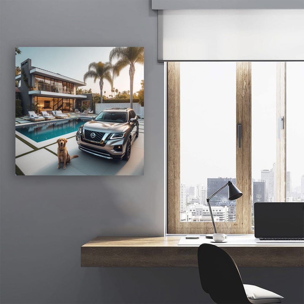 Nissan Pathfinder Luxury Life Wall Art