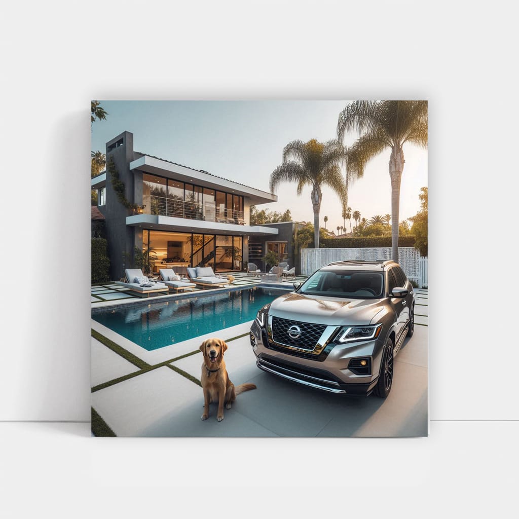 Nissan Pathfinder Luxury Life Wall Art