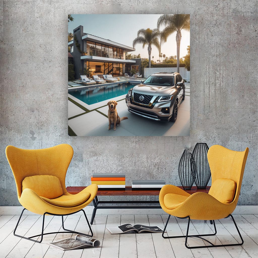 Nissan Pathfinder Luxury Life Wall Art