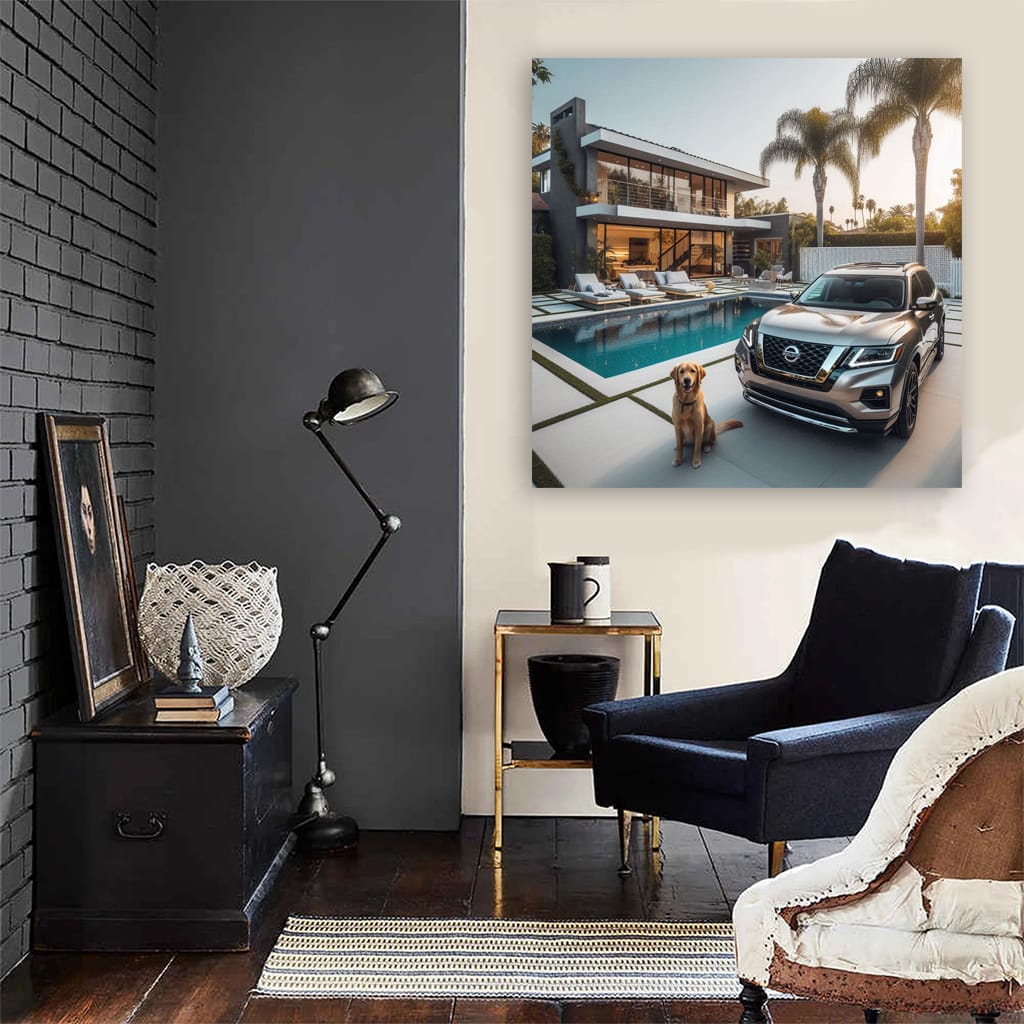 Nissan Pathfinder Luxury Life Wall Art